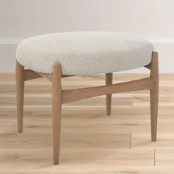 Acrobat Mid-Mod Upholstered Bench