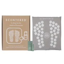 Acupressure Foot Mat & Aromatherapy Balm - De-stress
