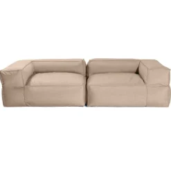 All-Weather Baya Love Seat, Set of 2 - Ash