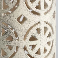 Aqua Crackle Glazed Ceramic Birdbath