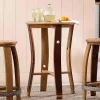 Barrel Stave Cafe Table
