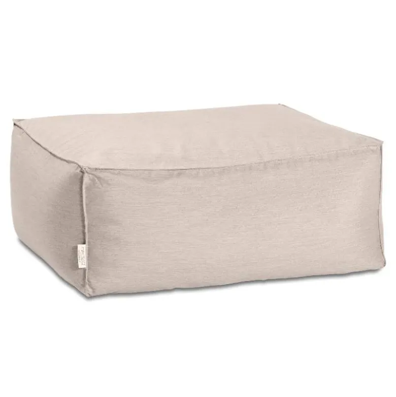Baya Ottoman - Silver
