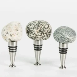 Beach Stone Wine Stopper