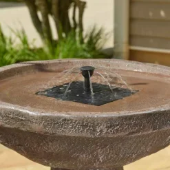 Bedrock IntelliSOLAR Birdbath with Remote