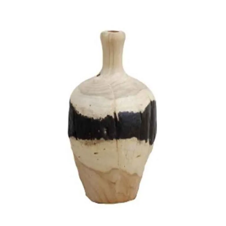 Bitung Teak Vase