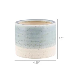 Blue Isle Cachepot Planter, Set of 3