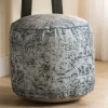 Blue Pouf