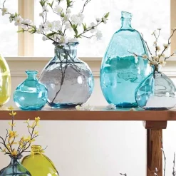 Bubble Recycled Glass Balloon Vase, 7