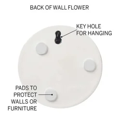 Ceramic Wall Flowers, 10