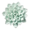 Ceramic Wall Flowers Holiday Collection, Set of 5