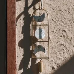 Chayana Moon Phase Mother of Pearl Wind Chime