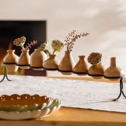 Clay Vessels on an Iron Frame