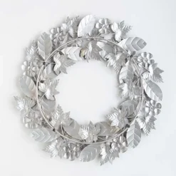 Cornflower and Chicory Metal Wreath