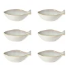 Dori Dourada 6" Bowls, Set of 6 (nacar)