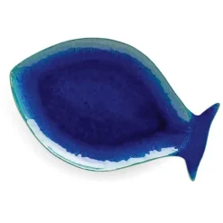 Dori Dourada 12" Serving Dish (blue)