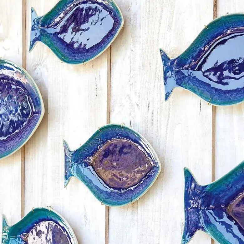 Dori Dourada 12" Serving Dish (blue)