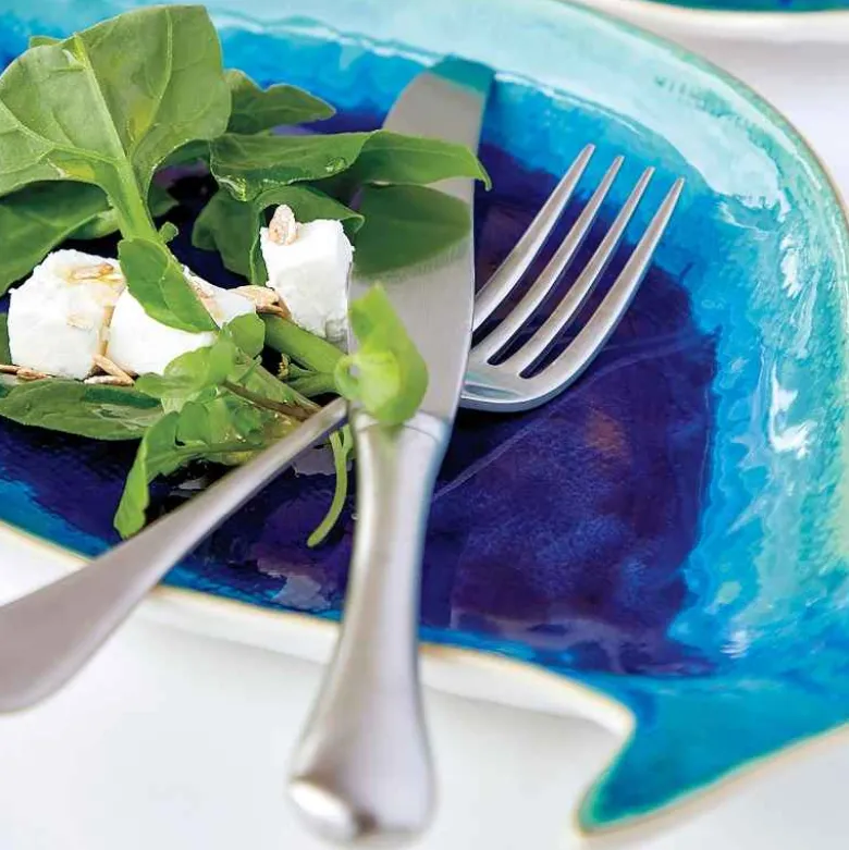 Dori Dourada 12" Serving Dish (blue)