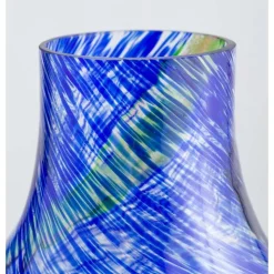 EchoFlame Glowing Glass Tabletop Fire Bowl