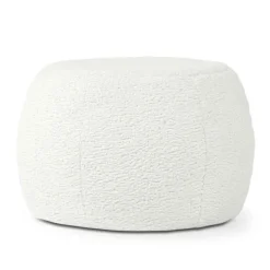 Ellis Boucle Pouf - Cloud
