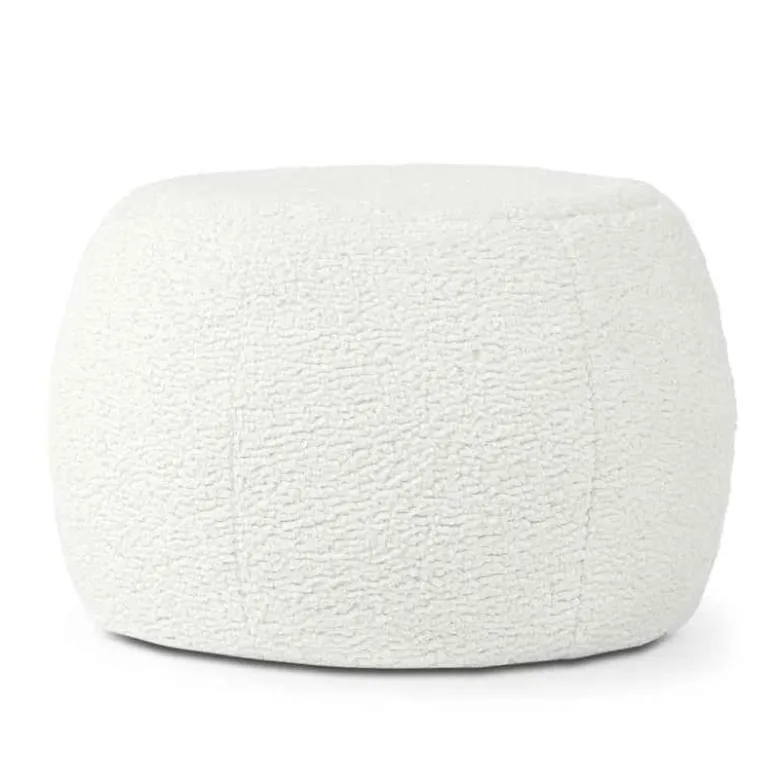 Ellis Boucle Pouf - Cloud