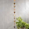 Encircled Metal Heart Hanging Art