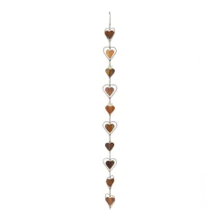 Encircled Metal Heart Hanging Art