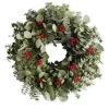 Eucalyptus Berry Wreath, 18" Dia.