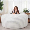 Extra Large Bean Bag Chair, 5' - Ivory