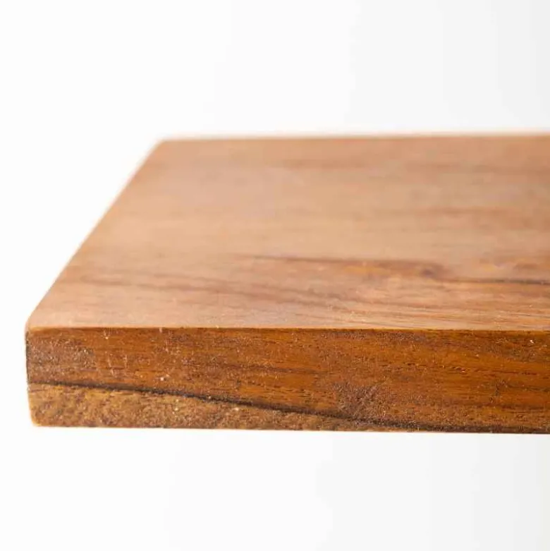 Floating Vertical Wall Shelf, 4-Shelf - Walnut