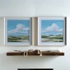 Framed Giclée Wall Art - Sunny View Set of 2