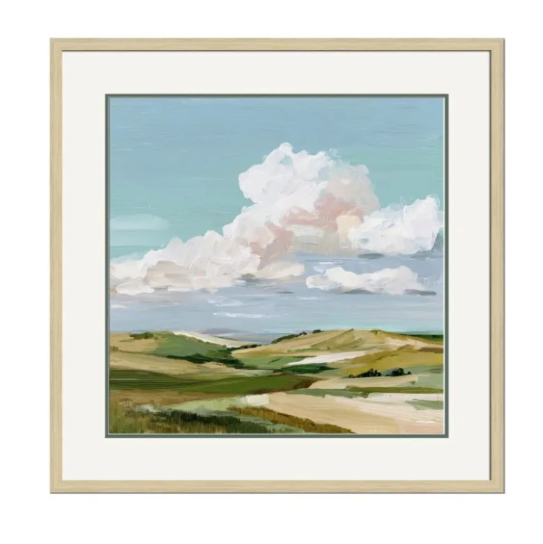 Framed Giclé Wall Art - Sunny View I