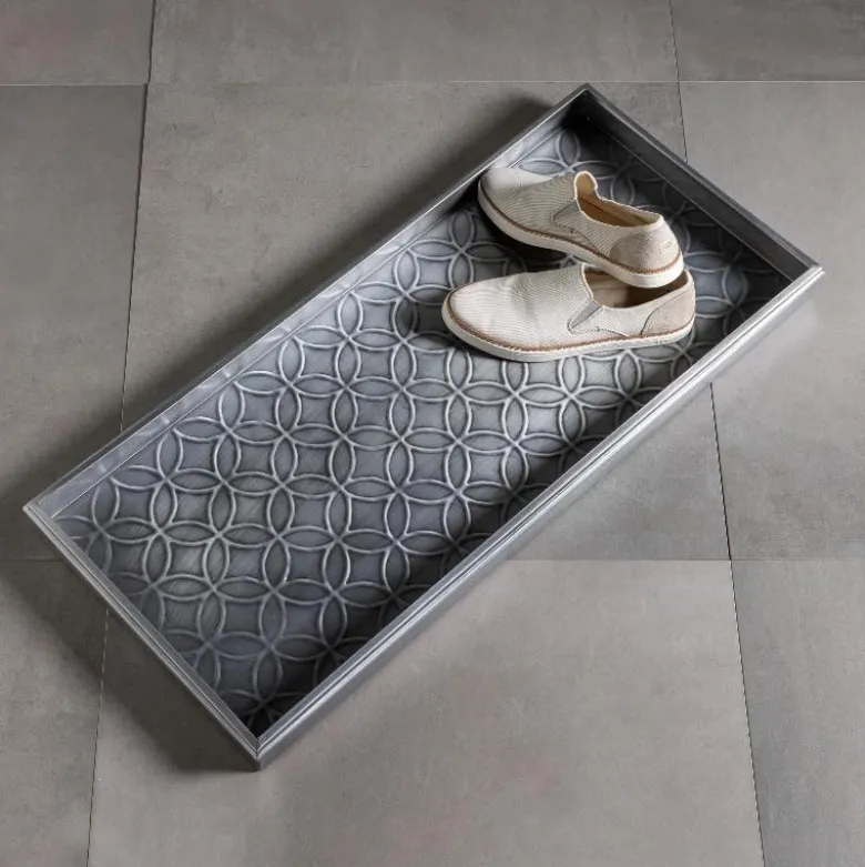 Galvanized Steel Circle Pattern Boot Tray