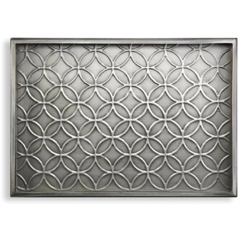 Galvanized Steel Circle Pattern Boot Tray