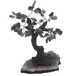 Gemstone Bonsai Tree, Large (Sodalite)
