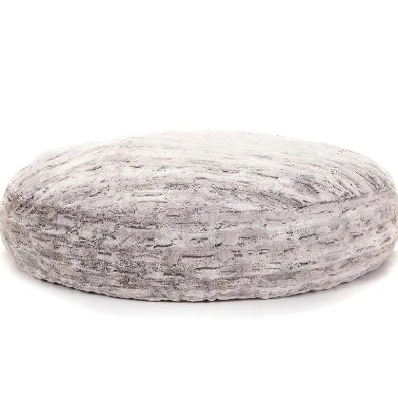 Giant Bean Bag Cocoon Chair, 6' - Silver Fox