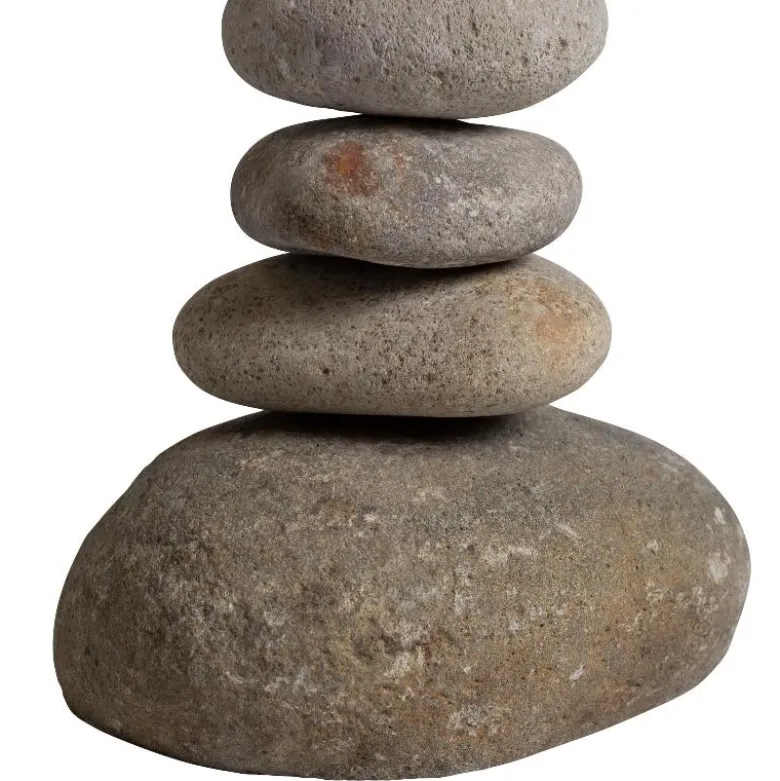 Giant Stone Cairn 36" Tower Sculpture