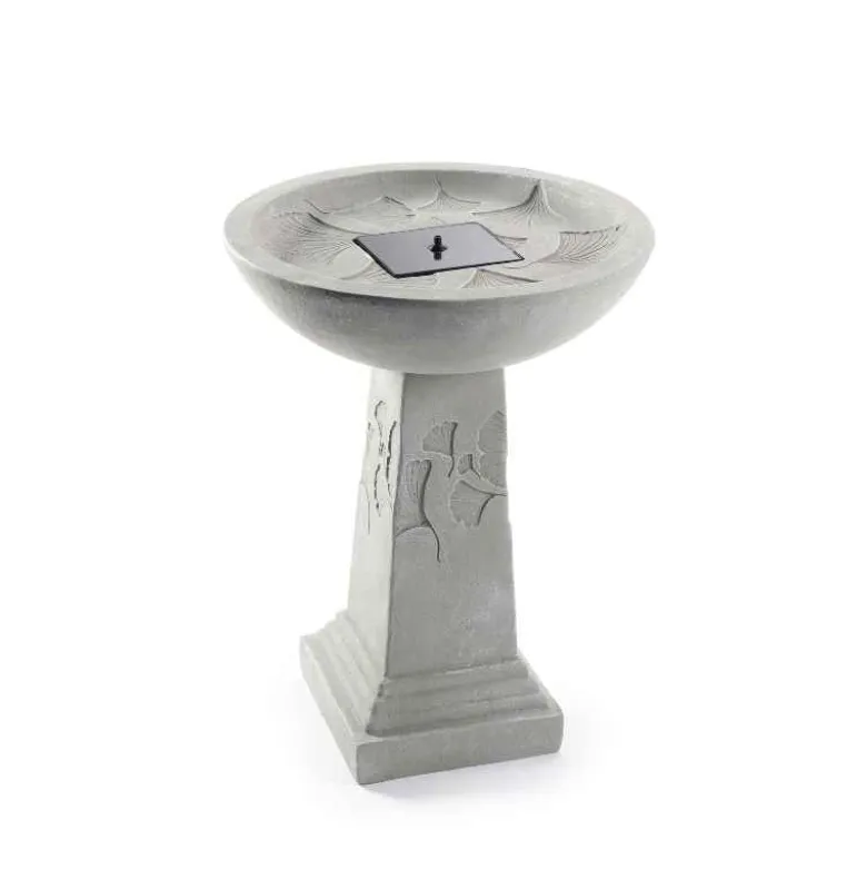 Gingko IntelliSOLAR Birdbath with Remote