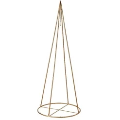 Gold Cone Frame with Hooks