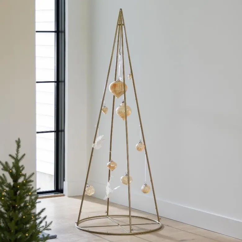 Gold Cone Frame with Hooks