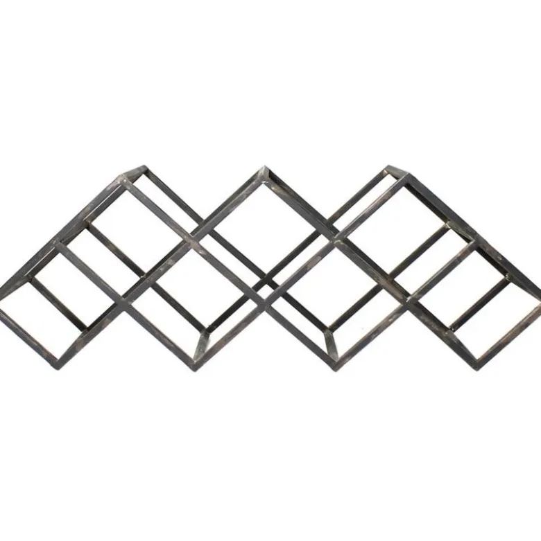Graft Iron 7-Bottle Wine Rack