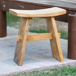 Habini Japanese Teak Stool