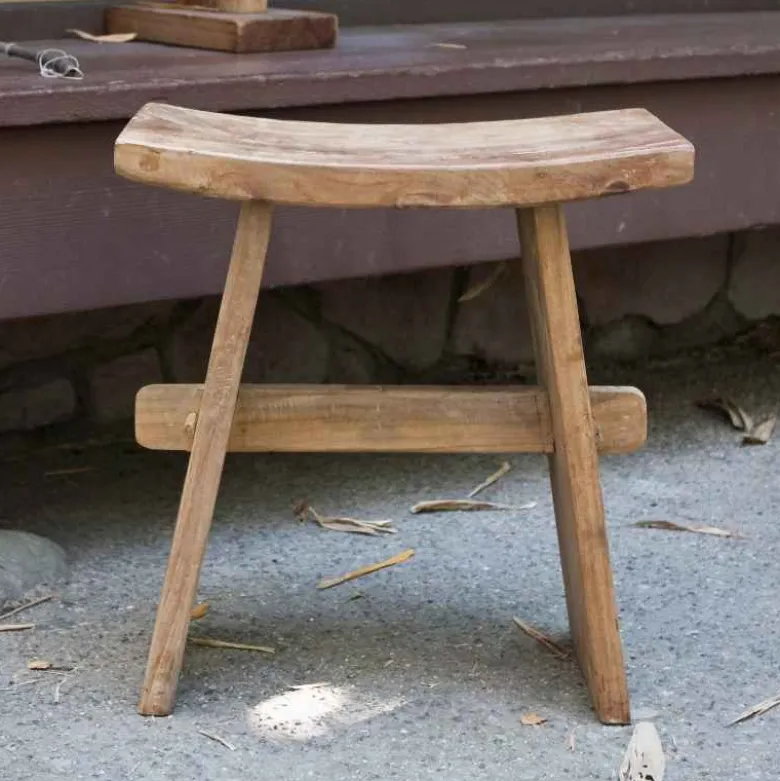 Habini Japanese Teak Stool