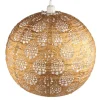 Indoor / Outdoor Dewdrop Pendant Lamp, 18"Dia. - Bronze