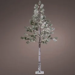 Indoor/Outdoor LED Snowy Pine Tree, 70
