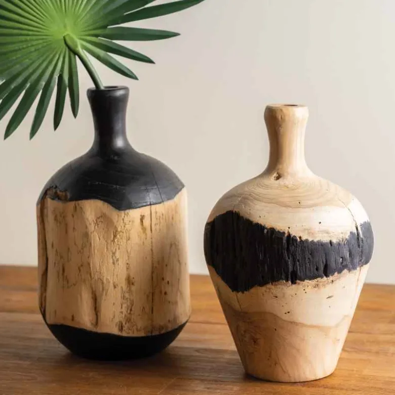 Langkawi Teak Vase