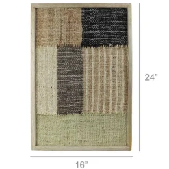 Mana Woven Wall Art, Color Blocks