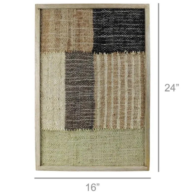 Mana Woven Wall Art, Color Blocks
