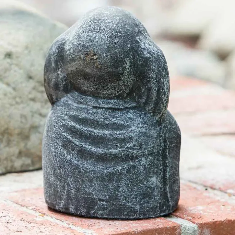Meditating Elephant Statue, 8"H