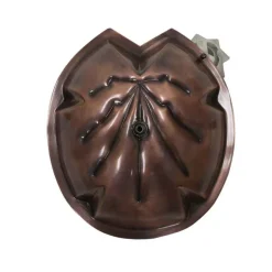 Metal Lily Pad Birdbath with Wall Mount Bracket