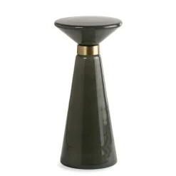 Milky Glass Drink Table